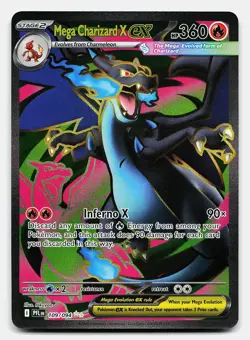 MEGA CHARIZARD X EX PHANTASMAL FLAMES 109/094 NM ULTRA RARE POKEMON - Image 2