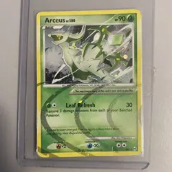 2009 Pokemon Platinum Arceus Lv. 100 Holo AR2 MP - Image 1