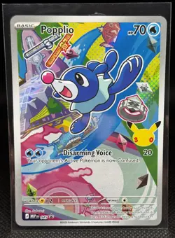 Popplio Holo 045 ME: Mega Evolution Promo Pokemon TCG NM Promo Playset - Image 1