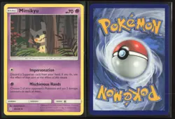 Mimikyu 96/236 Uncommon Cosmic Eclipse Pokemon Lightly Played - Image 3