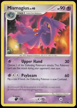 Mismagius 55/127 MP Platinum Uncommon Pokemon - Image 1