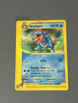 Feraligatr 46/165 RARE Expedition Pokemon 2002 NM Vintage WOTC - Image 1