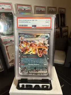 2023 POKEMON OBF EN-OBSIDIAN FLAMES #125 CHARIZARD EX PSA 9 - Image 5