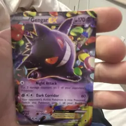 Pokemon Gengar EX Ultra Rare Holo 34/119 XY Phantom Forces 170 HP Dark Corridor - Image 1