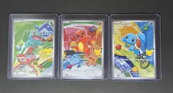 Pokemon First Partner Illustration Collection Series 1 Kanto Gen 1 Starter Set - Image 1