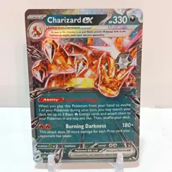 Pokemon Charizard Ex #196 NM- Scarlet & Violet Promos - Image 1