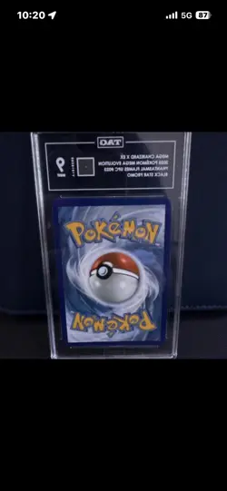 Pokemon Mega Charizard X EX 2025 Promo Holo Me: Mega Evolution 023 TAG 9 - Image 2