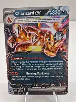 Pokemon TCG - CHARIZARD EX - SVP 196 - PROMO From Charizard Special Collection - Image 1