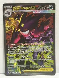 Mega Gengar EX 284/217 Special Illustration Rare Ascended Heroes Pokemon TCG NM - Image 1
