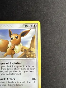 2004 Pokemon EX Sandstorm Eevee 63/100 - Battle Stadium Deck (not e-Reader) LP+ - Image 3