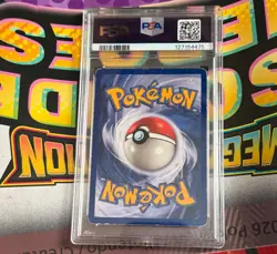 1999 Pokemon Game Base Set #58 Pikachu - Yellow Cheeks - PSA 1 - Image 2