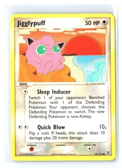 POKEMON JIGGLYPUFF 65 FIRERED & LEAFGREEN NM - Image 1