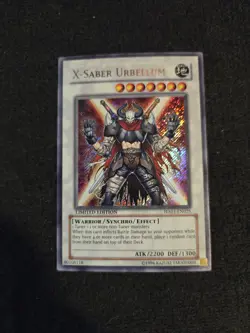 X-Saber Urbellum HA01-EN025 Hidden Arsenal Limited Edition - Image 1