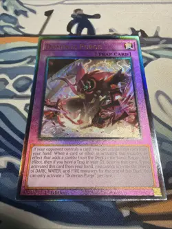Yugioh Dominus Purge Prismatic Ultimate Rare RA05-EN150 Near Mint - Image 1