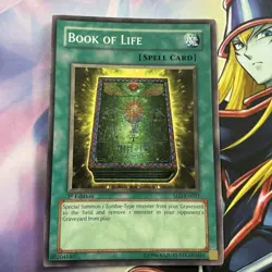 Yu-Gi-Oh Book of Life Common 1st Edition LP SD2-EN021 - Image 1
