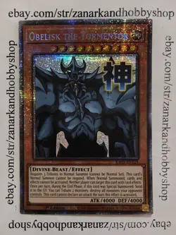 YuGiOh Obelisk the Tormentor RA05-EN129 Starlight Rare - Image 1