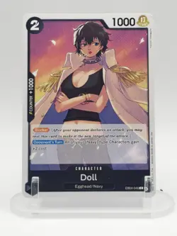 One Piece Doll EB04-046 Egghead/Navy x4 Character English Blocker Playset NM - Image 1