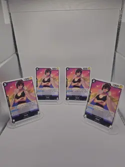 One Piece Doll EB04-046 Egghead/Navy x4 Character English Blocker Playset NM - Image 2