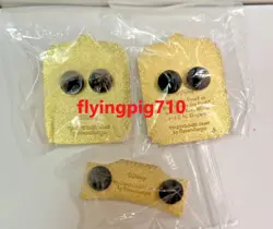 Disney Lorcana TCG Chinese Ursula's Return Kida Madam Mim Set of 3pcs Badge - Image 2