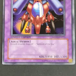 Yugioh TCG - 2x Amphibious Bugroth - MDP2-EN012 - Limited Edition, NM Promo 2006 - Image 4