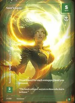Wonders of the First Foil Seer’s Gaze SGC Baltimore Convention Exclusive Promo! - Image 1