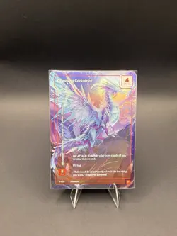 Wonders of The First - Glasswing Cockatrice - Dragon Cup Promo - Existence - Image 1