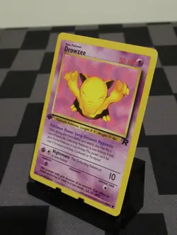Pokemon TCG Drowzee 54/82 Team Rocket Regular First 1st Edition Mint/NM - Image 3