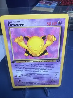 Pokemon TCG Team Rocket Drowzee 54/82 1st Edition - Image 1