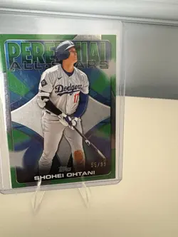 2026 Topps Shohei Ohtani Perennial All Stars Green Border /99 #PAS-9 Dodgers MLB - Image 1
