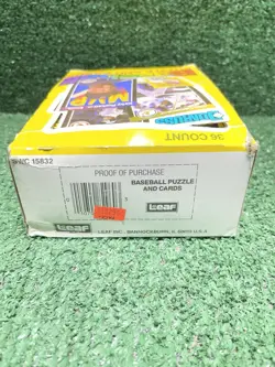 1989 Donruss Baseball Cards Full Box-36 Sealed Wax Packs. Chase The Griffey. - Image 3