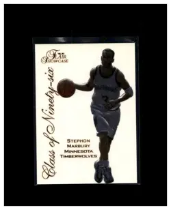 1996-97 Flair Showcase - Class of Ninety-Six Stephon Marbury #14 (RC) - Image 1