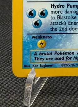 Pokemon Blastoise 2/102 Base Set Holo Rare 100 HP Stage 2 1999 Wizards Card - Image 4