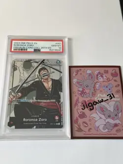 PSA 10 Roronoa Zoro OP01-001 25TH ANNIVERSARY PREMIUM CARD COLLECTION ONE PIECE - Image 2