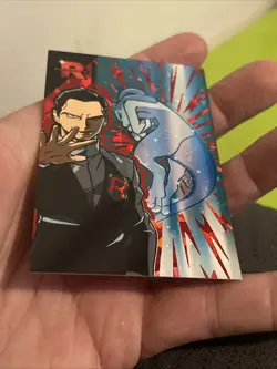 Pokemon Giovanni's Mewtwo Purple Ice Holo Team Rocket Card Database Peru - Image 4