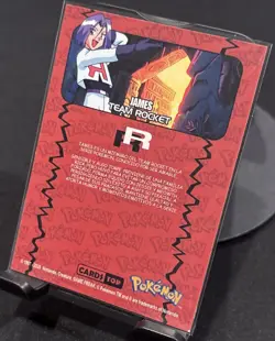 Rare Full Art Pokemon Team Rocket James #17 Low Pop Card Tops/GameFreak - Image 2