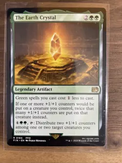 The Earth Crystal Final Fantasy Magic The Gathering Card Regular NM R184 - Image 1