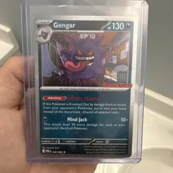 Pokemon Gengar GameStop Promo POR 050/088 Holo Stage 2 130 HP Mind Jack Card - Image 1