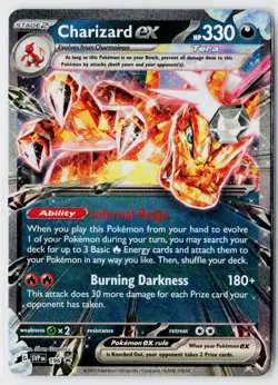 SV: Scarlet & Violet Promo Cards #196 Charizard ex -196 - Image 1