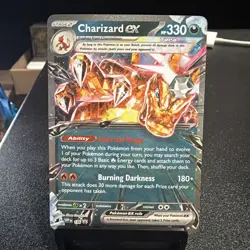 Charizard ex 196 Sv: Scarlet & Violet Promo Cards Holo NM - Image 1