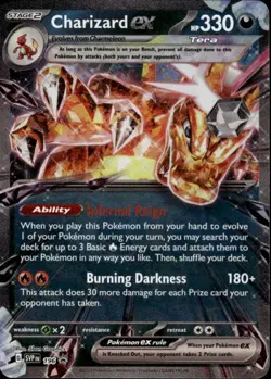 Charizard ex Holo Promo SV: Scarlet & Violet Promo Cards 196 NM - Image 1