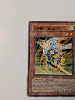 Yugioh TCG - 1x Gemini Soldier - SDWS-EN004 - LP - 1st Edition - Common - 2009 - Image 3