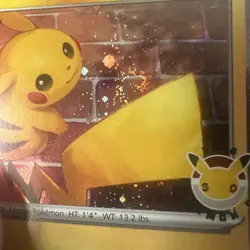 Pikachu (Pokemon Day 2026) 051/162 SWIRL Miscellaneous Cards Cosmo Holo NM P12 - Image 3