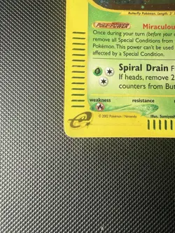 Pokemon Expedition 5/165 Butterfree Holo Pokemon Card - Image 2