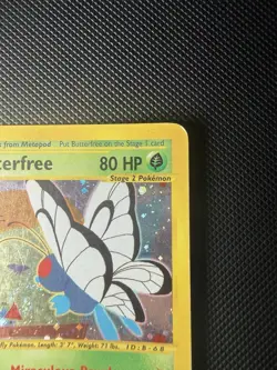 Pokemon Expedition 5/165 Butterfree Holo Pokemon Card - Image 4