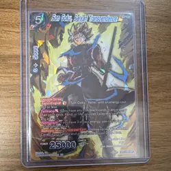 BT11-129 Holo Son Goku, Saiyan Transcendence Dragon Ball Super Card 25000 Power - Image 1