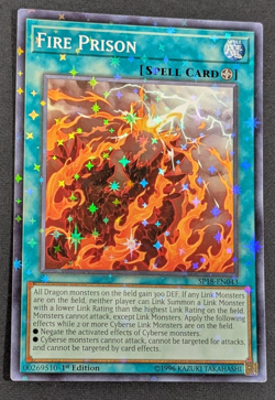 Yugioh TCG - 1x Fire Prison - SP18-EN043 - Starfoil - NM/LP - 1st Edition - 2018 - Image 3