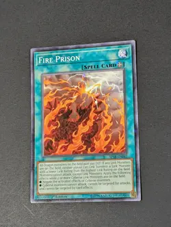 Yugioh TCG - 1x Fire Prison - SP18-EN043 - Starfoil - NM/LP - 1st Edition - 2018 - Image 4