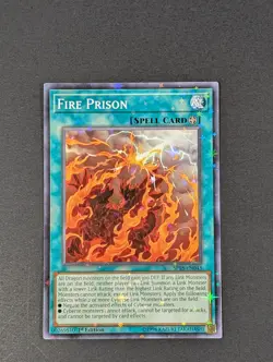 Yugioh TCG - 1x Fire Prison - SP18-EN043 - Starfoil - NM/LP - 1st Edition - 2018 - Image 5