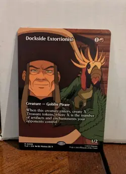 Dockside Extortionist (Borderless) - 28 - NM - Avatar: The Last Airbender: Et... - Image 1