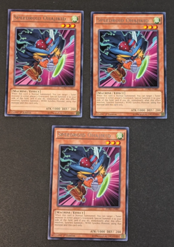 Yugioh TCG - 3x Speedroid Ohajikid - HSRD-EN007 - NM/LP - 1st Edition - Rare - Image 1